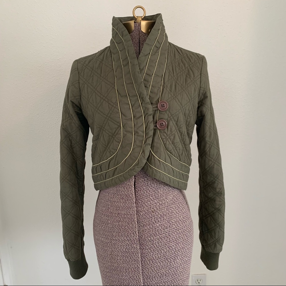 Gallaz Cropped Jacket - Small